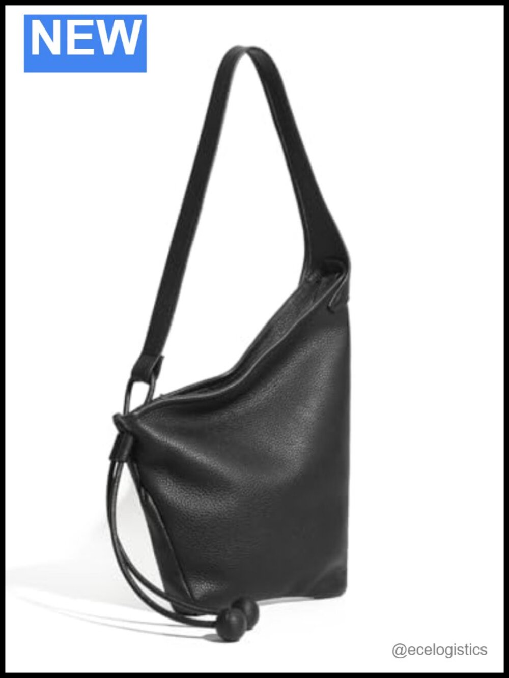Genuine Leather Hobo Bag Slouchy Shoulder Purse Women Handbag